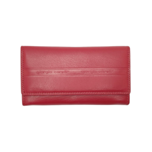 492820 003 Giorgio Carelli pénztárca piros RFID