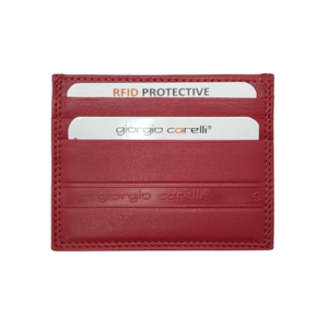 493403 003 Giorgio Carelli bankkártyatartó piros RFID