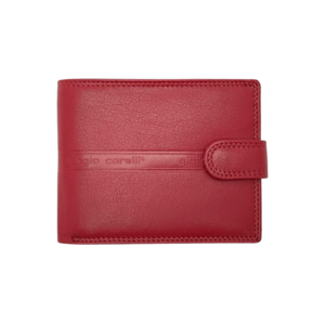 497797 003 Giorgio Carelli bőr pénztárca piros RFID
